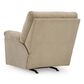 Ashley SimpleJoy Rocker Recliner in Sand, , large