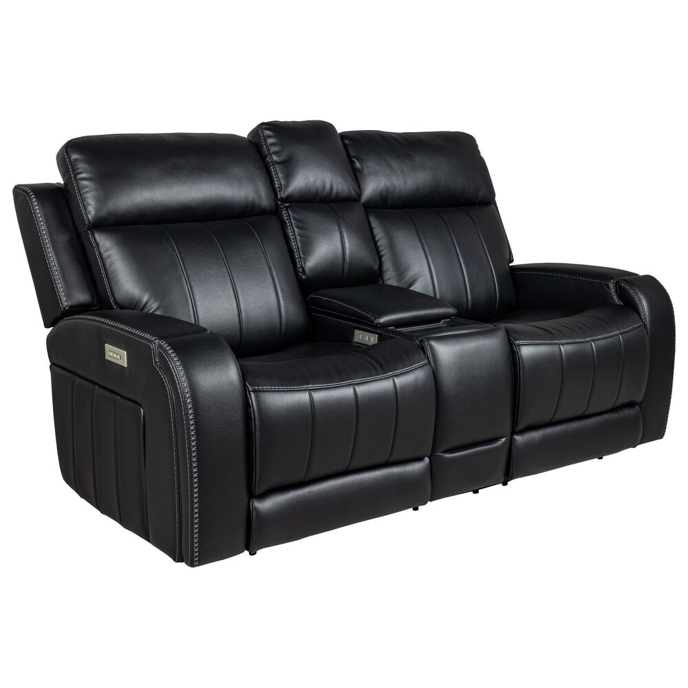 Palisade &amp; Co. Utopia Triple Power Reclining Loveseat in Eclipse, , large
