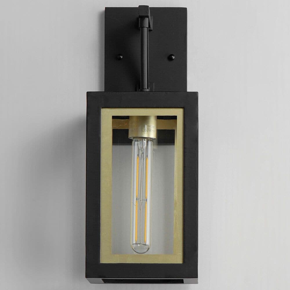 Maxim Lighting Neoclass 1-Light Outdoor Wall Sconce in Black, , large