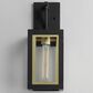 Maxim Lighting Neoclass 1-Light Outdoor Wall Sconce in Black, , large