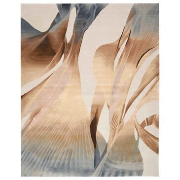 Nourison Prismatic 2" x 3" Sand, Grey and Gold Area Rug, , large
