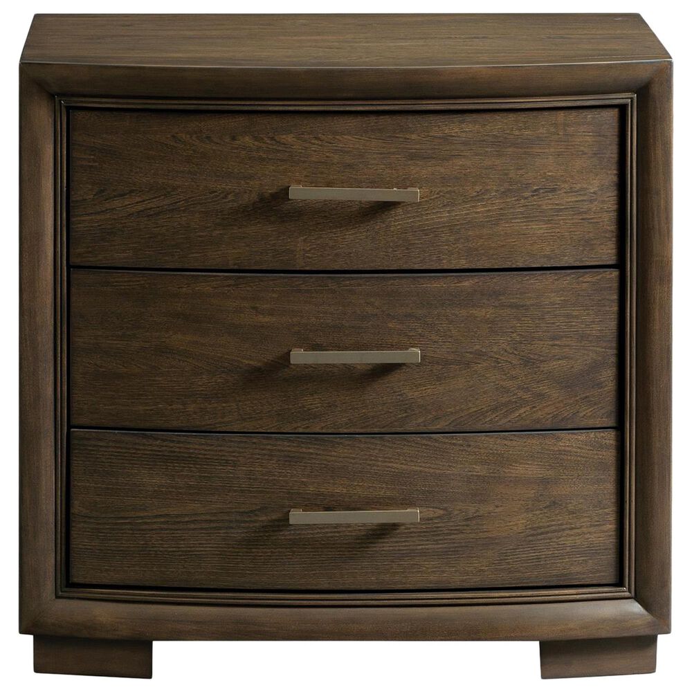 Shannon Hills Monterey 3 Drawer Nightstand in Mink Nebraska Furniture