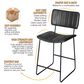 Crystal City Tribeca 24" Counter Stool in Black, , large
