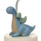 Lambs & Ivy Dino-Might Table Lamp in Blue and Sage Green, , large