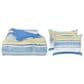 J. Queen New York Seashore 3-Piece King/California King Comforter Set in Blue, White and Yellow, , large