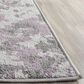 Safavieh Adirondack ADR115M 4" Square Light Grey and Purple Area Rug, , large