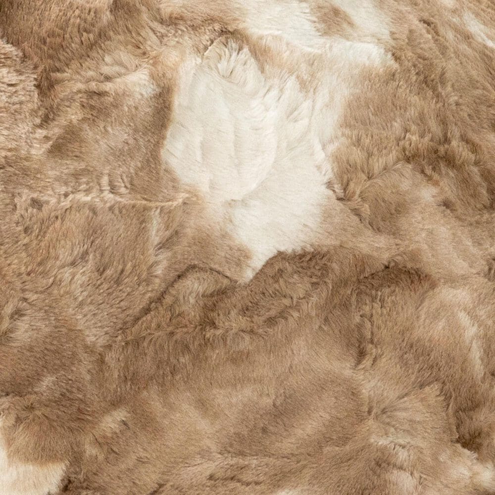 Jaxx Marina The Whale Sea Buddy Large Kids Stuffed Animal Bean Bag in Tie-Dye Coca Mocha, , large