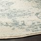Safavieh Adirondack ADR101S-6R 6" x 6" Ivory/Slate Round Rug, , large
