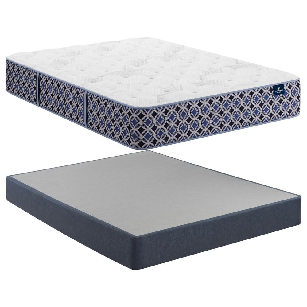 Serta Perfect Sleeper Select Aksarben Plush Queen Mattress with High Profile Box Spring, , large