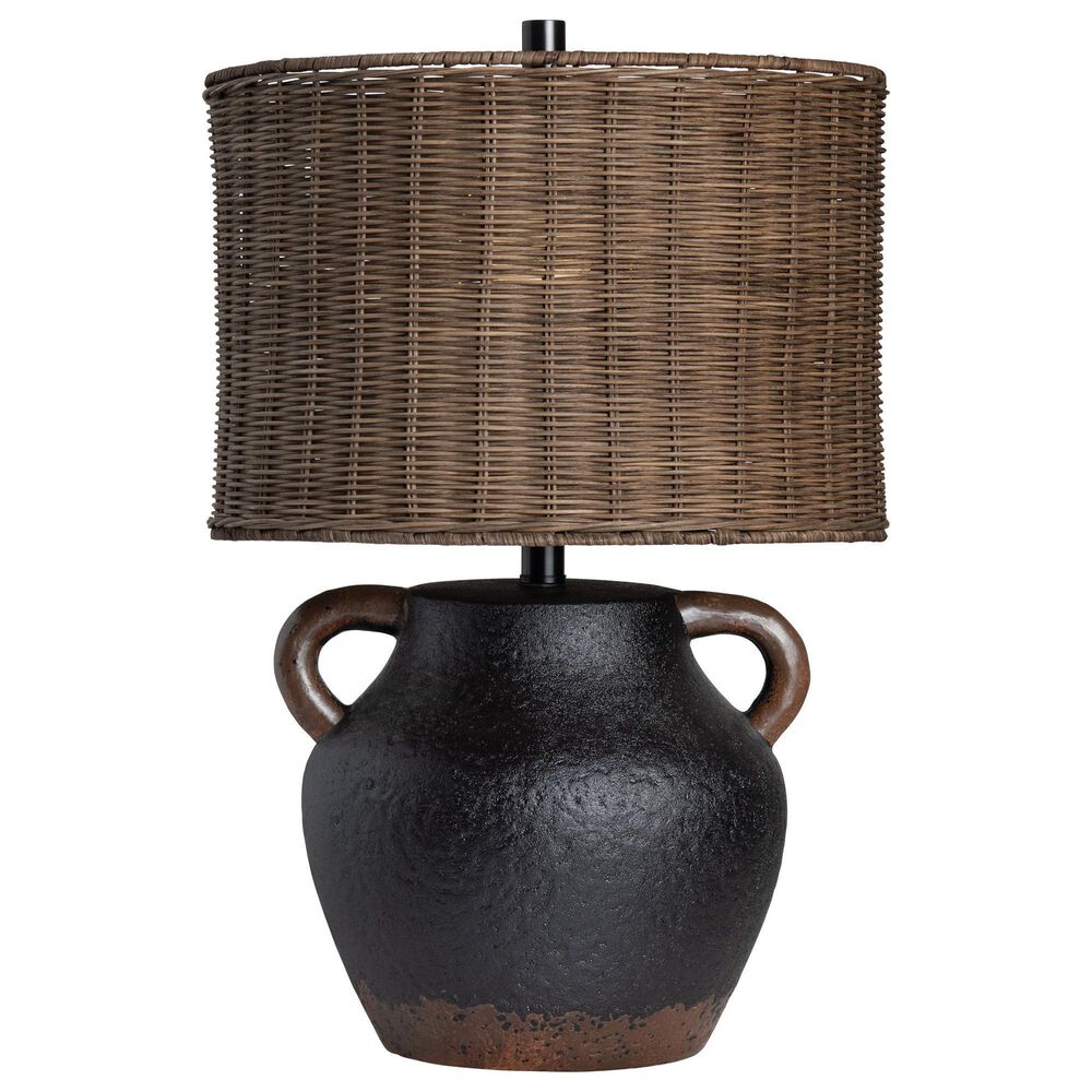 Crestview Collection Remington Table Lamp in Black, , large
