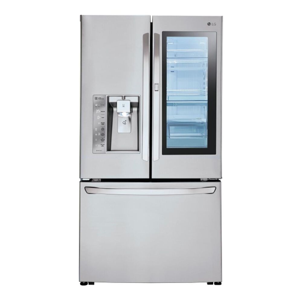 LG 24 Cu. Ft. InstaView Door-In-Door Counter-Depth Refrigerator in Stainless Steel, , large