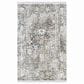 Surya Solar 3" x 5" Black, Gray, Charcoal, Saffron and White Area Rug, , large