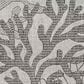 Nourison Garden Oasis Nautical Grey 3" x 5" Indoor/Outdoor Area Rug, , large