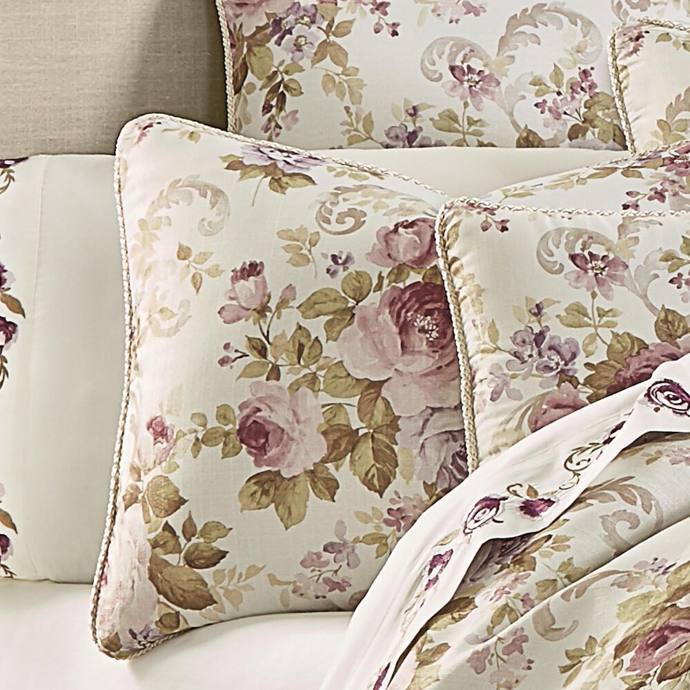 Royal Court Chambord 4-Piece King Comforter Set in Lavender, , large