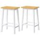 HOMLUX 3-Piece 48" Kitchen Island Set in White, , large