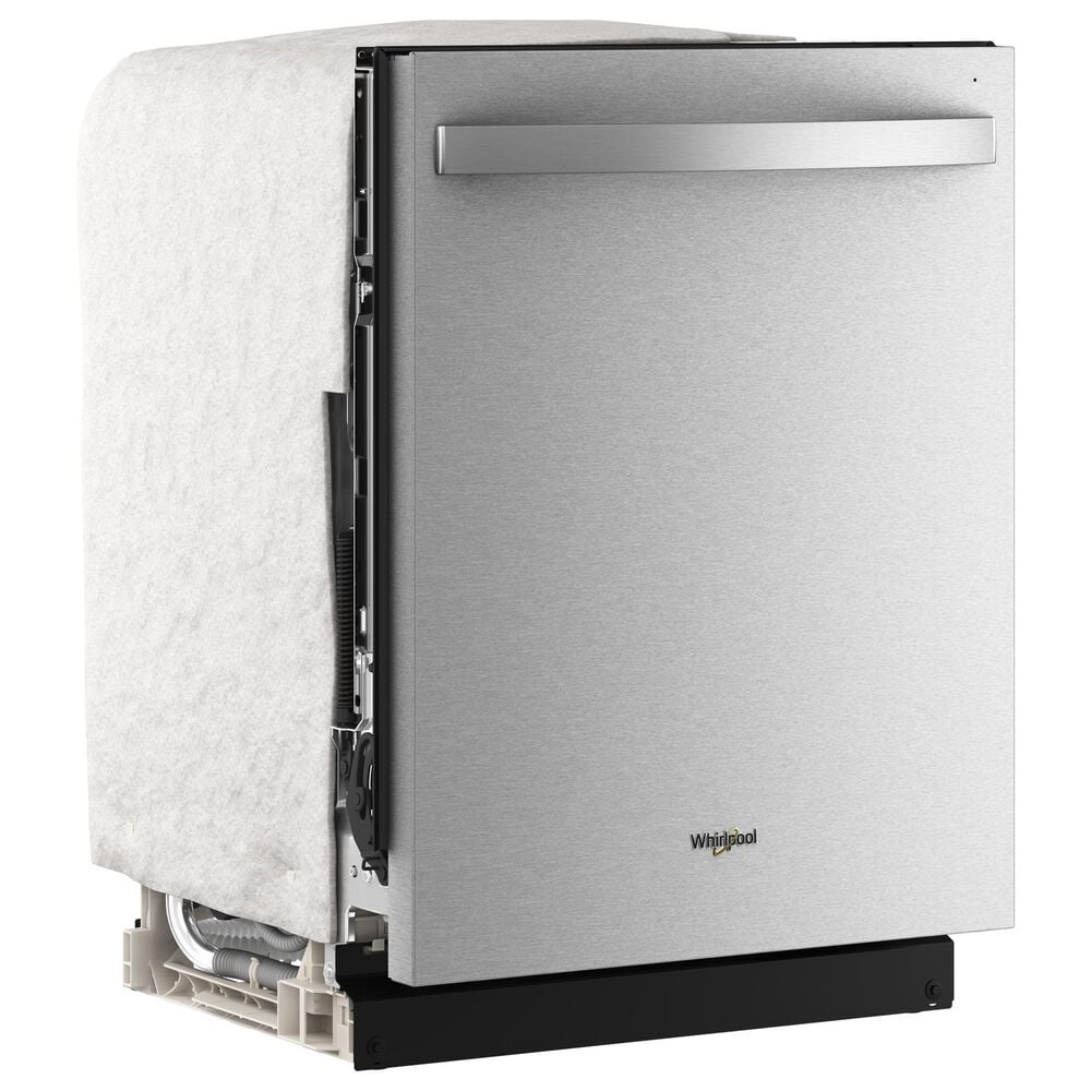 Whirlpool 24&quot; Built-In Dishwasher with Total Coverage Wash and Auto Open Air Dry in Fingerprint Resistant Stainless Steel, , large