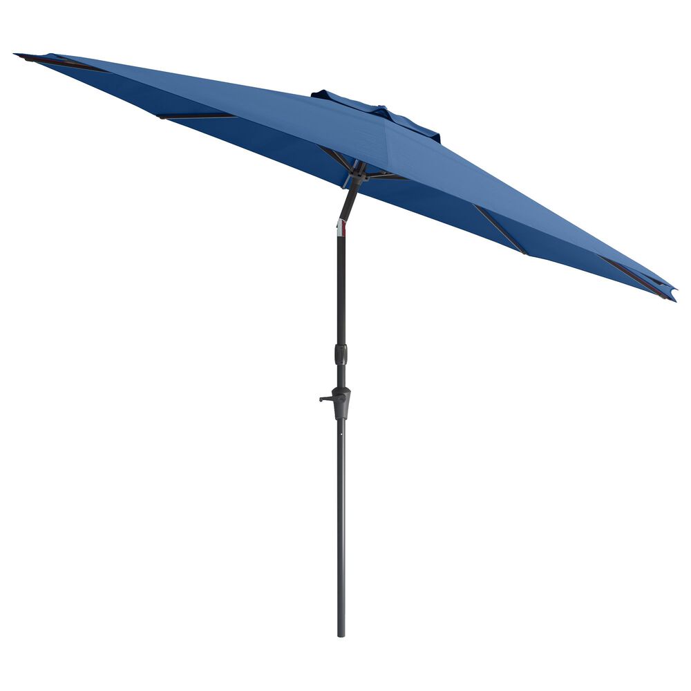 CorLiving 10&#39; UV &amp; Wind Resistant Patio Umbrella in Cobalt Blue, , large
