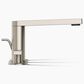 Kohler Composed Widespread Bathroom Sink Faucet in Vibrant Brushed Nickel, , large
