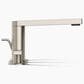 Kohler Composed Widespread Bathroom Sink Faucet in Vibrant Brushed Nickel, , large