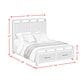 Mayberry Hill Ridgemont 5-Piece Queen Bedroom Set in Natural Brown, , large