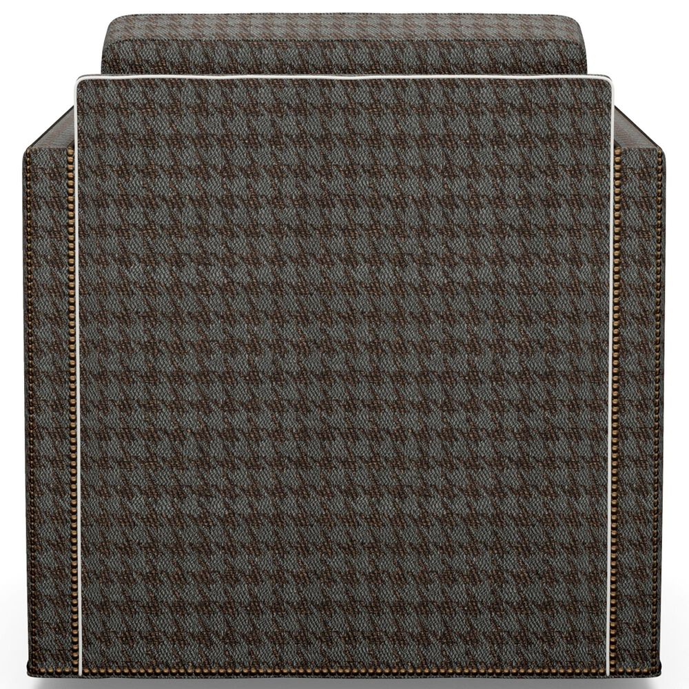Lexington Furniture Hinsdale Swivel Chair in Brown Houndstooth, , large