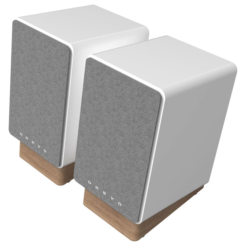 Klipsch Flexus 4&quot; Powered Monitors Bookshelf Speakers Pair in White, , large
