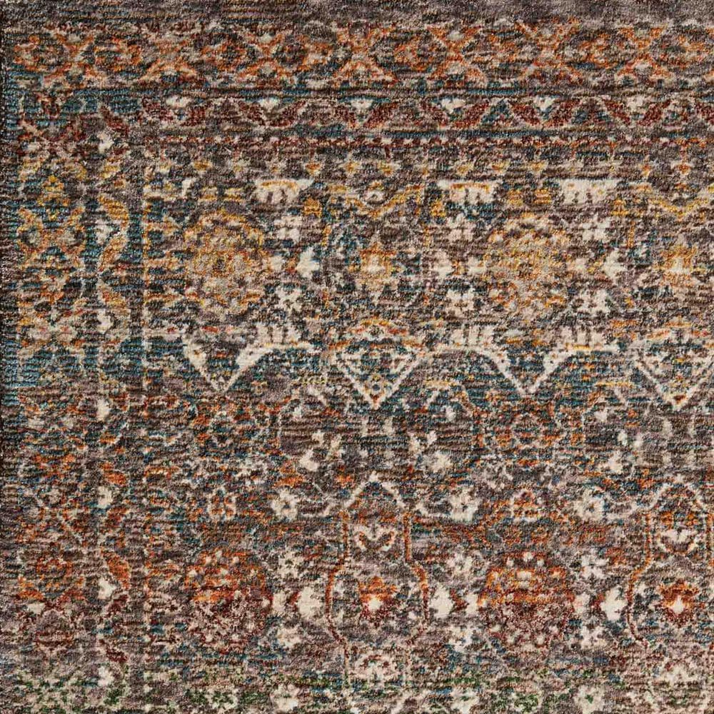 Loloi Lourdes 2&#39;7&quot; x 7&#39;9&quot; Stone and Multicolor Runner, , large