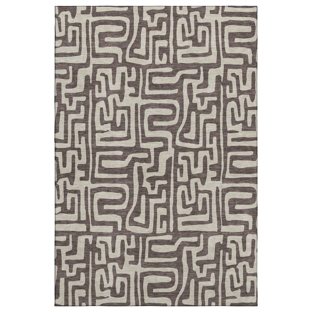 Dalyn Rug Company The Reserve TR1 Chocolate 10" x 14" Indoor/Outdoor Area Rug, , large