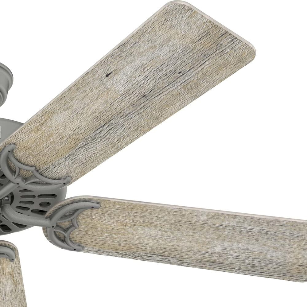 Hunter Original 52&quot; Outdoor Ceiling Fan in Matte Silver, , large