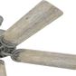 Hunter Original 52" Outdoor Ceiling Fan in Matte Silver, , large