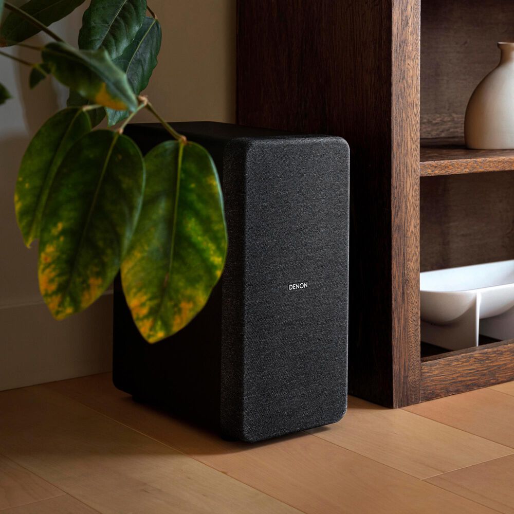 Denon 3.1.2 Channel Soundbar with Dolby Atmos and Subwoofer in Black, , large