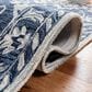 Safavieh Micro-Loop 5" x 8" Navy and Taupe Area Rug, , large