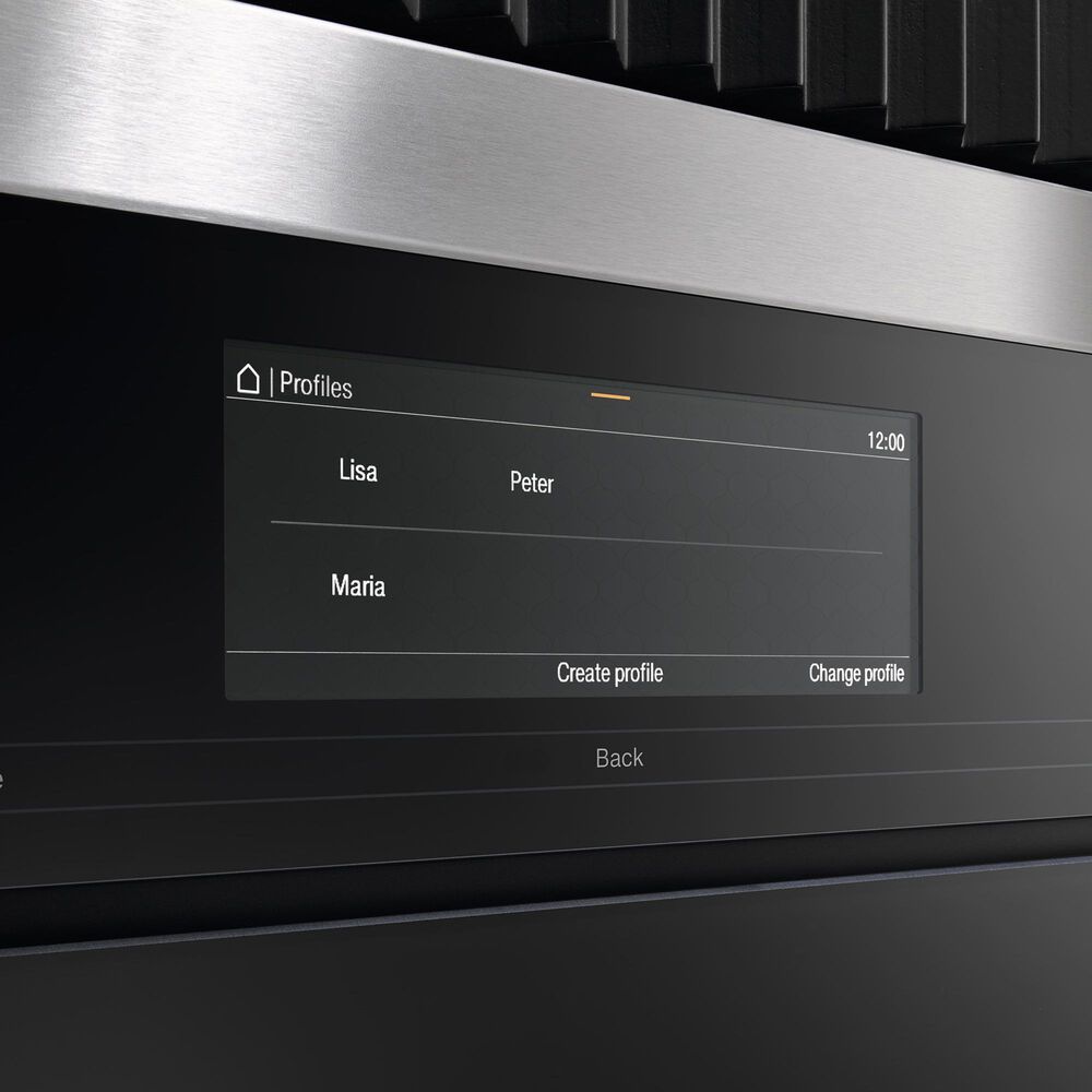 Miele 2.7L Built-In Coffee Machine with DirectWater in Black and Stainless Steel, , large