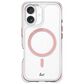 LAUT Aero Sparkle Case with MagSafe for iPhone 17 in Crystal Pink, , large