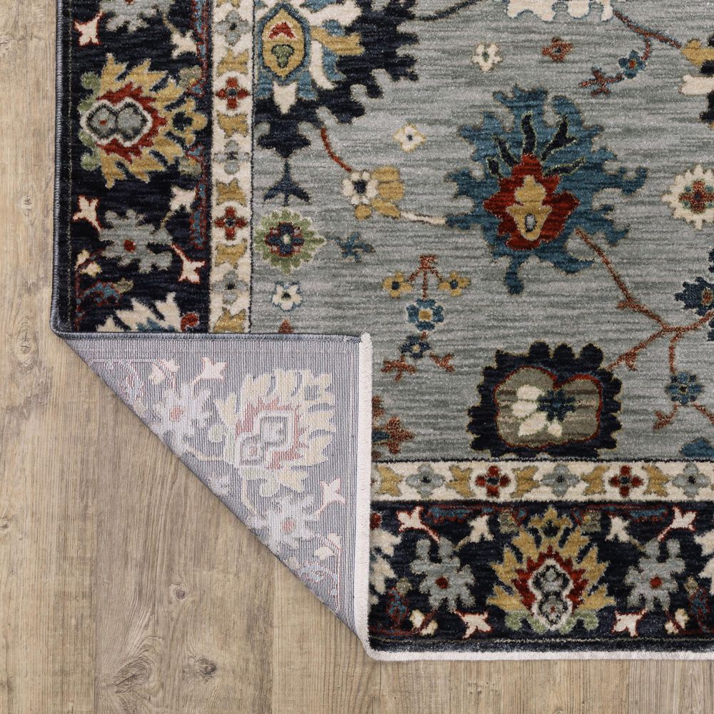 Oriental Weavers Eliana ELI08 Blue and Multicolor 7&#39;10&quot; x 10&#39;10&quot; Area Rug, , large