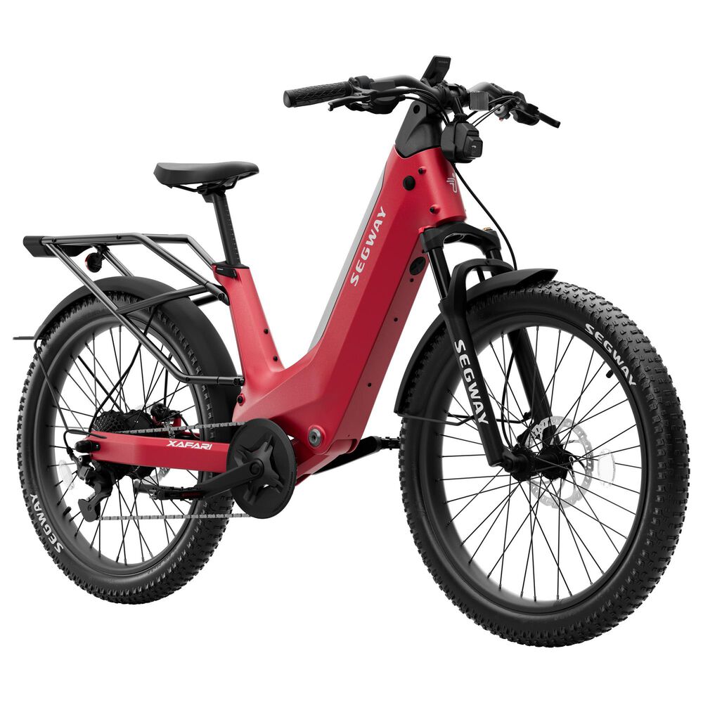 Segway Xafari Fat Tire Electric Bike in Red, , large