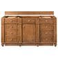 James Martin Bristol 60" Single Bathroom Vanity Cabinet in Saddle Brown, , large