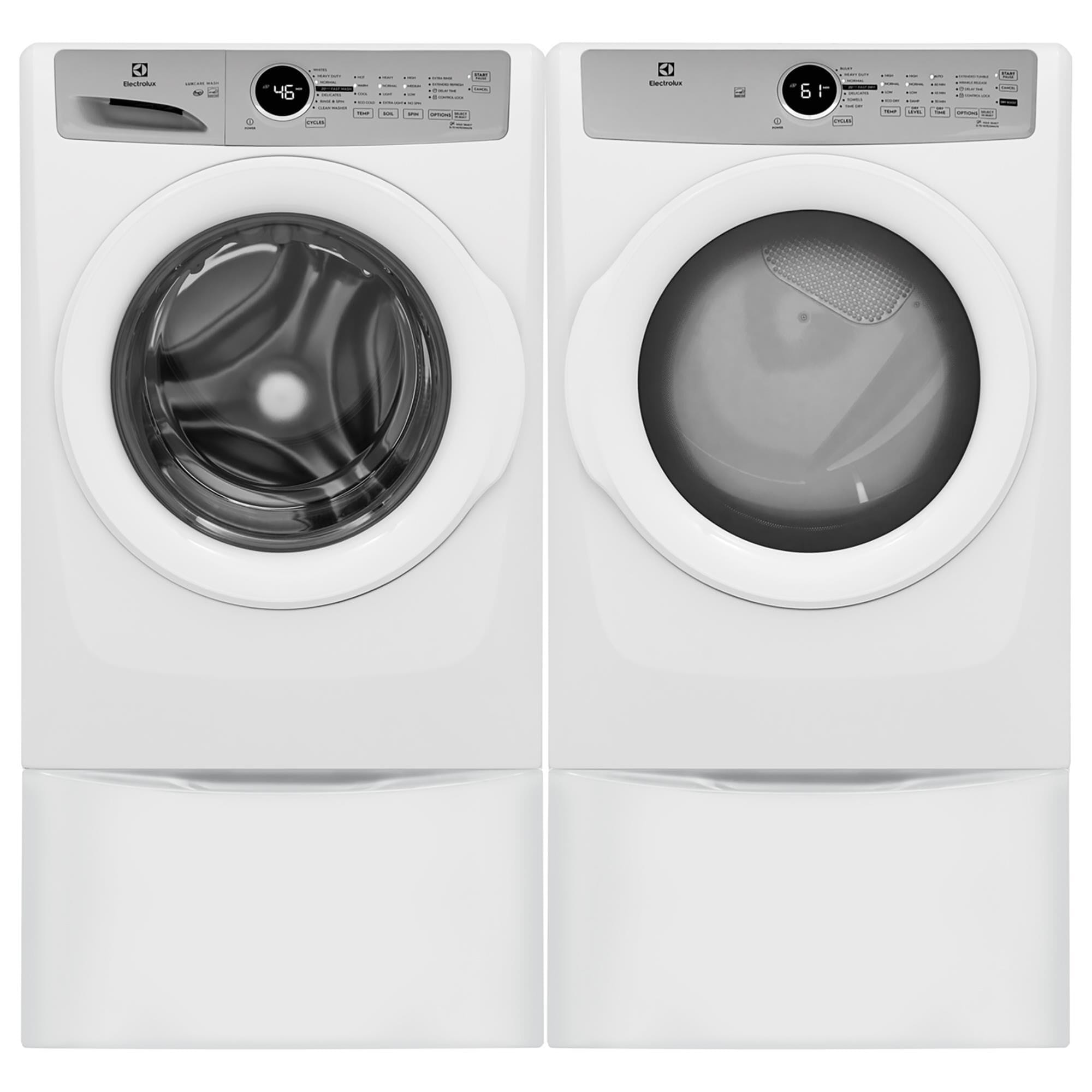 Electrolux washer and gas dryer outlet