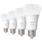 Philips Hue A19 E26 Bluetooth Smart LED Bulb in White (Set of 4), , large