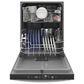 GE Appliances 24" Built-In Bar Handle Dishwasher with Top Control and 52 dBA in White, , large