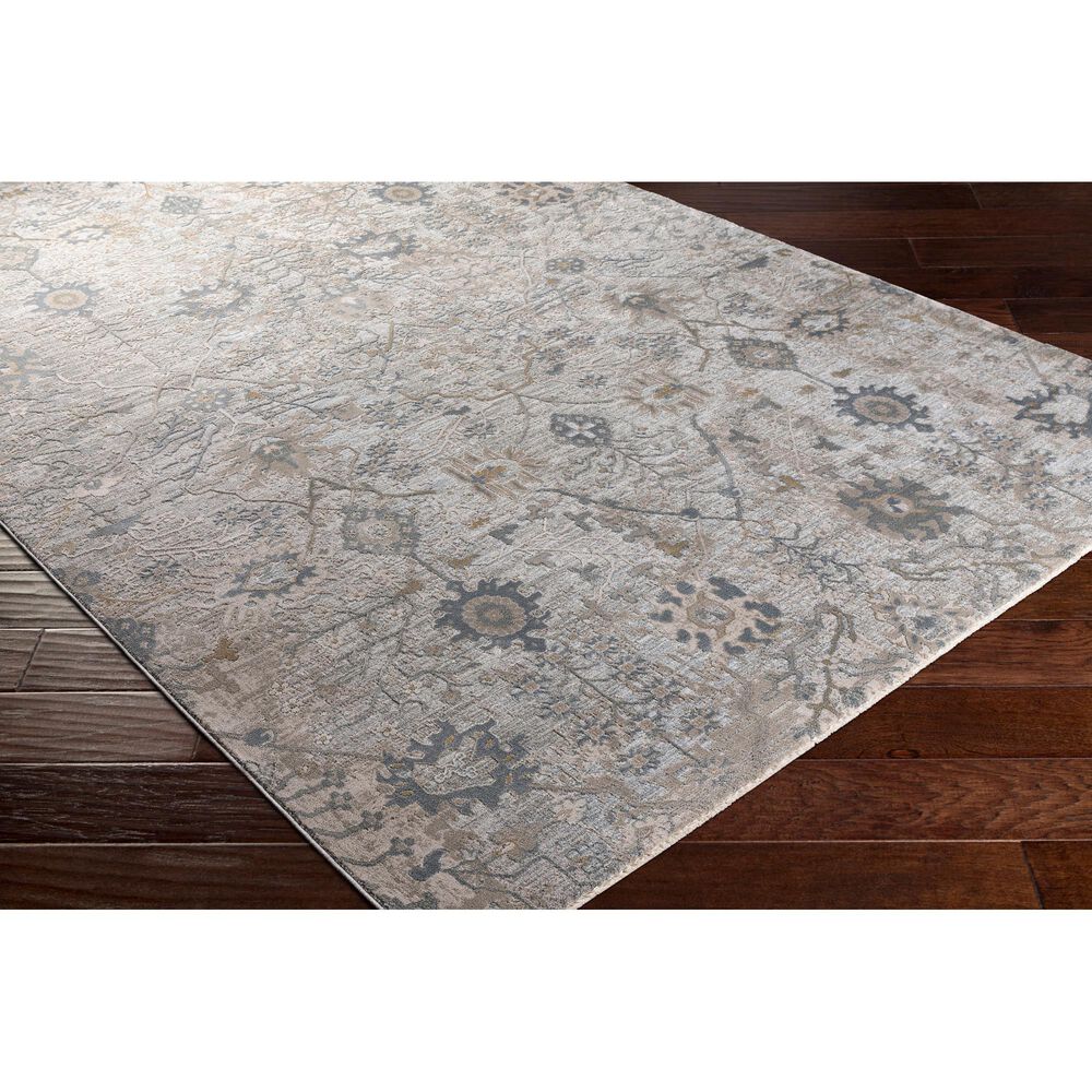 Surya Brunswick 5&#39; x 7&#39;5&quot; Beige, Sage, Blue and Gray Area Rug, , large