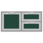 Hestan 42" Double Drawer and Storage in Grove, , large