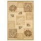 Safavieh Lyndhurst LNH554 4" x 6" Ivory and Multicolor Area Rug, , large