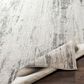 Surya Aisha 10" x 14" Gray, Charcoal, Light Gray and Off-White Area Rug, , large