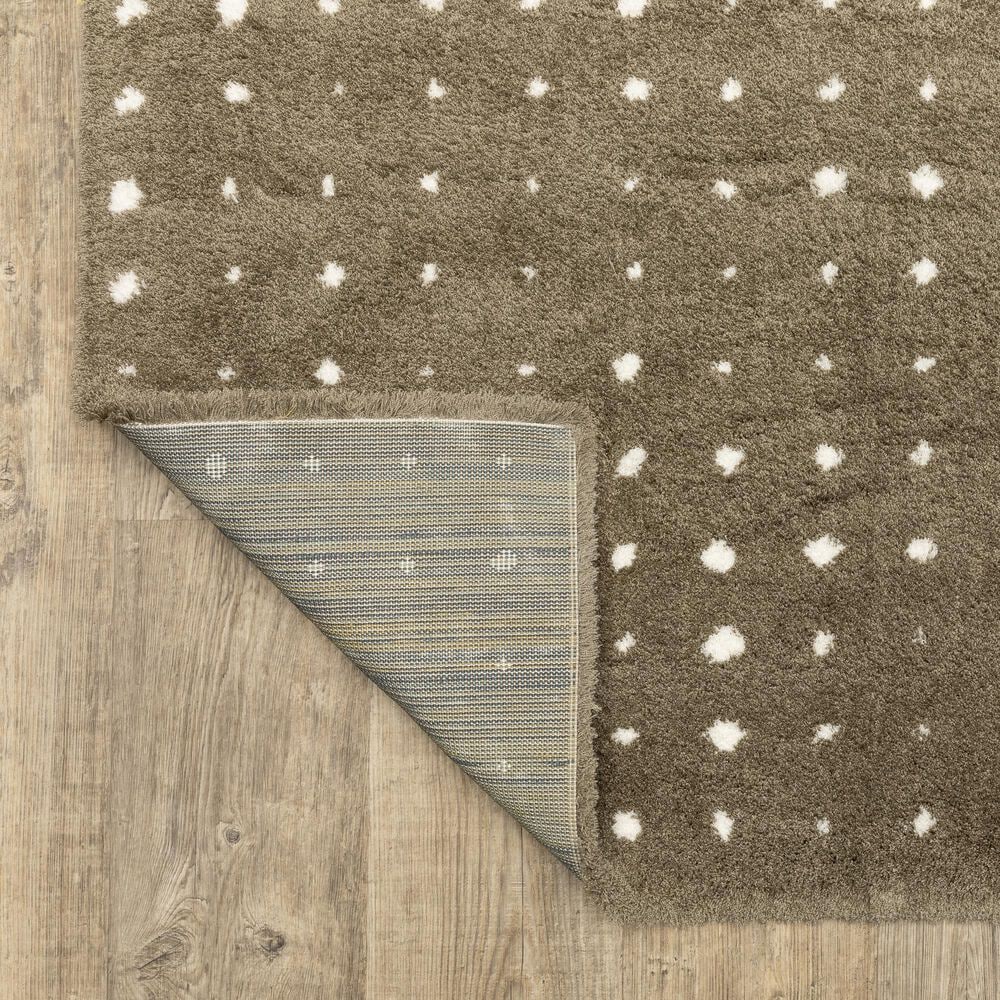 Oriental Weavers Galileo GAL03 Brown and Ivory 5&#39;3&quot; x 7&#39;6&quot; Area Rug, , large