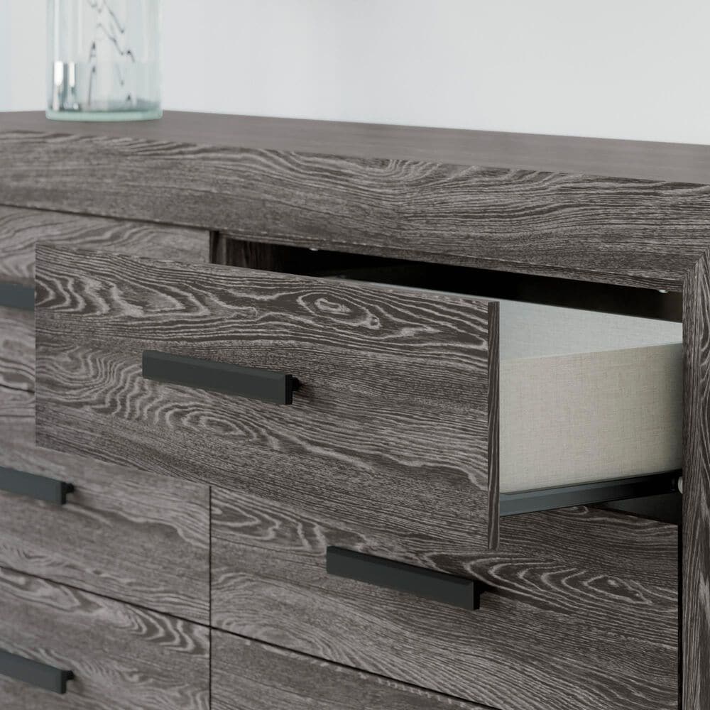 Ashley Sylveri 6-Drawer Dresser Only in Gray, , large