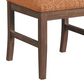 37B Santa Barbara Side Chair with Orange Cushion in Walnut, , large