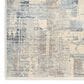 Nourison Drift Blue and Beige 7"10" x 10"2" Area Rug, , large
