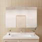Lexora Home Vellum 40" x 28" LED Vanity Mirror, , large