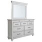 Ashley Kanwyn 3 Piece Queen Bedroom Set in Whitewash, , large